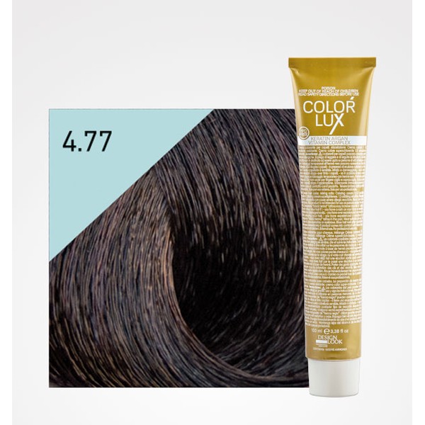 Tinte Color Lux 4.77 Chocolate Oscuro 100ml Design Look
