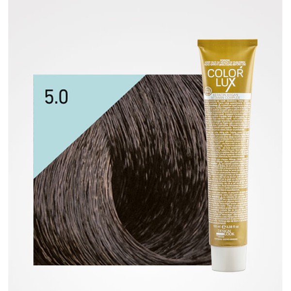 Tinte Color Lux 5.0 Castaño Claro 100ml Design Look