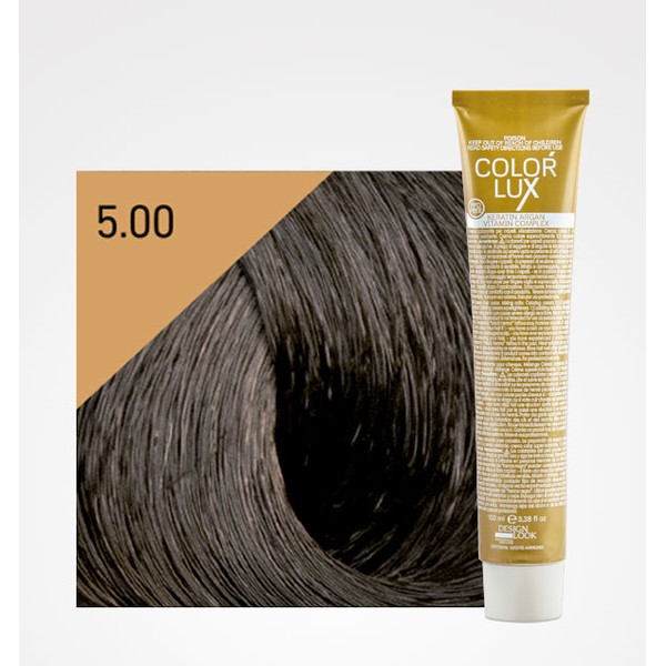 Tinte Color Lux 5.00 Castaño Claro Intenso 100ml Design Look