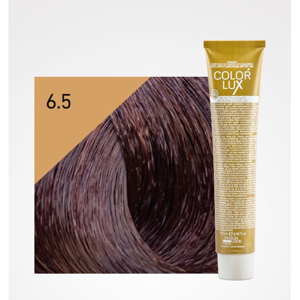Tinte Color Lux 6.5 Rubio Oscuro Caoba 100ml Design Look