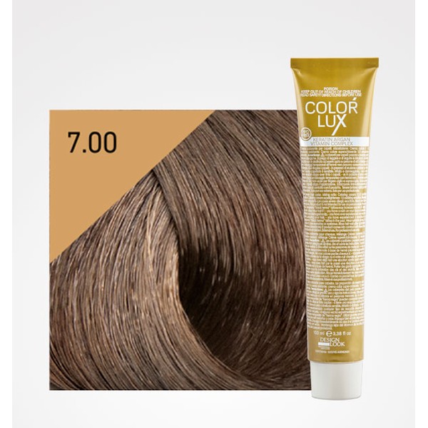 Tinte Color Lux 7.00 Rubio Intenso 100ml Design Look