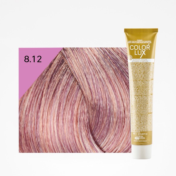 Tinte Color Lux 8.12 Rubio Claro Ceniza Violeta 100ml
