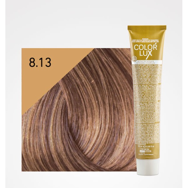 Tinte Color Lux 8.13 Rubio Claro Beige 100ml Design Look