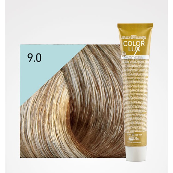 Tinte Color Lux 9.0 Rubio Clarísimo 100ml Design Look