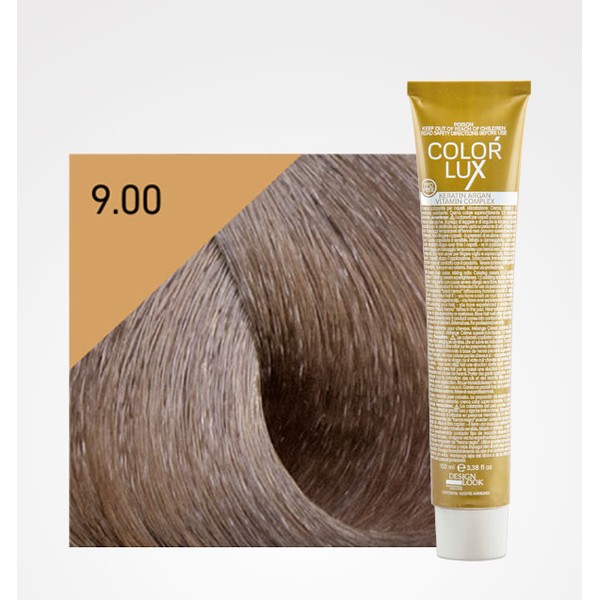 Tinte Color Lux 9.00 Rubio Clarísimo Intenso 100ml Design Look