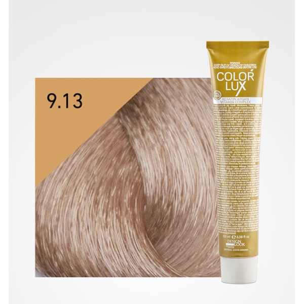Tinte Color Lux 9.13 Rubio Clarísimo Beige 100ml Design Look