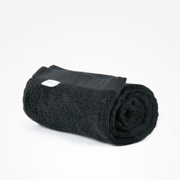 Toalla 35x70cm Negra Bifull