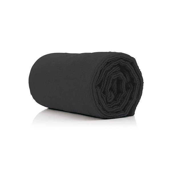 Toalla Microfibra Negra Pack 10uds (73*40cm) Bifull