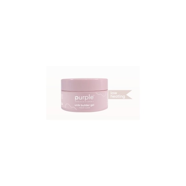 Unik Builder Gel Violet Clear Medium 50 gr