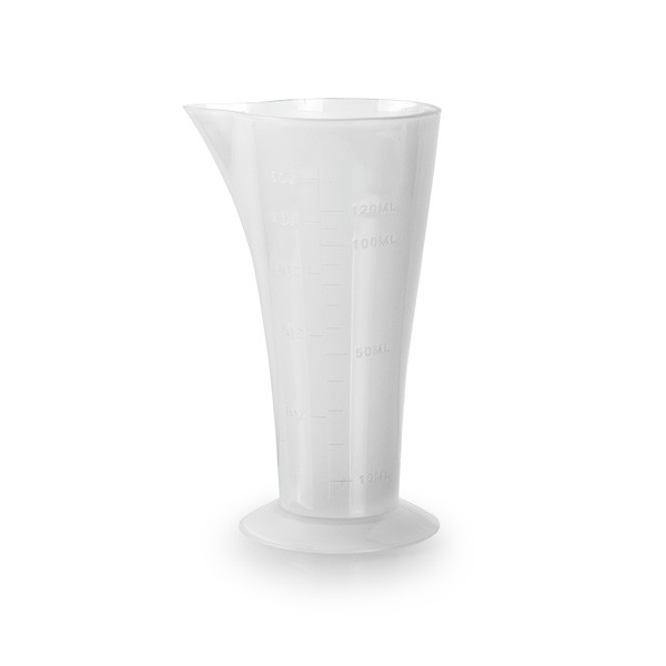 Vaso Medidor Cup Blanco 120ml Bifull