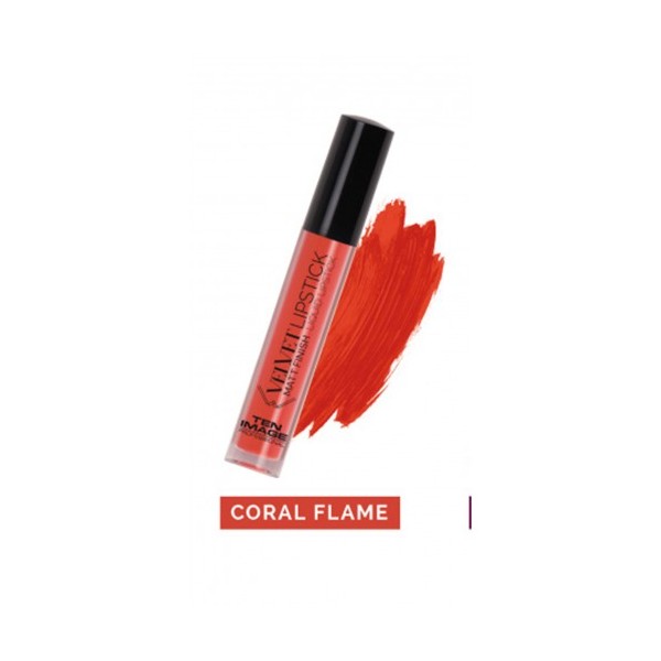 Velvet Lipstick VL05 Coral Flame