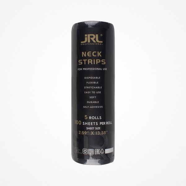 papel cuello  autoadhesivo negro. JRL 100 hojas por rollo